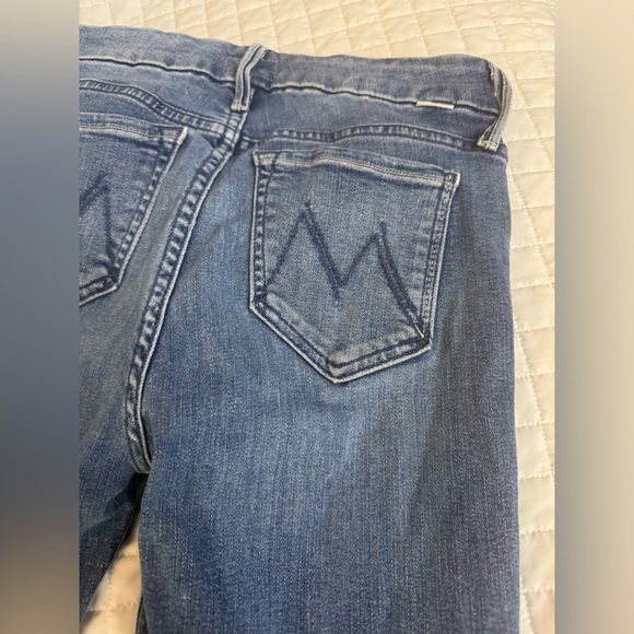 MOTHER the looker Ankle Jeans, Blue, size 25 by we the animals - Picture 4 of 8